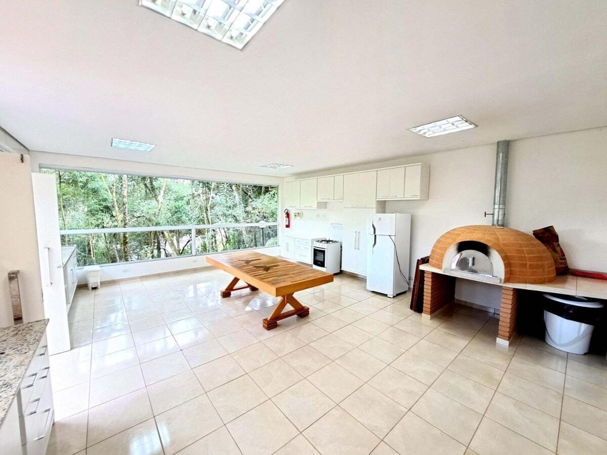 Apartamento Charmoso Com Lareira Campos do Jordão Exterior foto